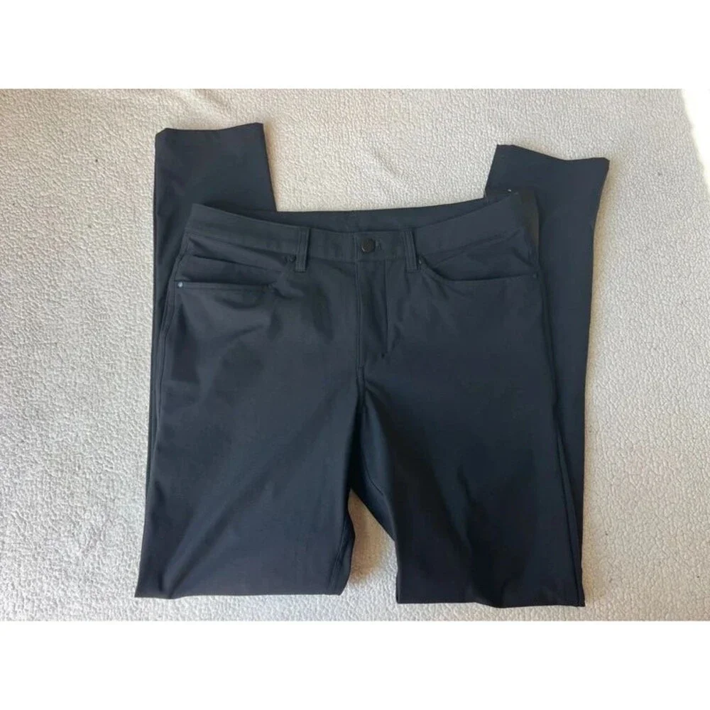 NWT Lululemon ABC Pants Slim Black Mens 31